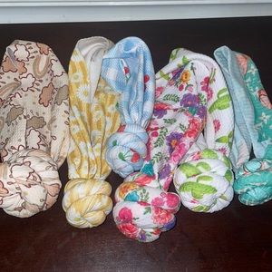 Top knot summer wraps